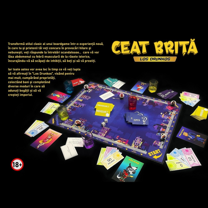 Los Drunkos, Boardgame pentru adulti, Joc de petreceri [4]