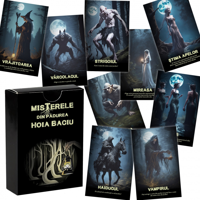 Misterele din Padurea Hoia-Baciu - Joc de societate cu personaje din mitologia romaneasca [3]
