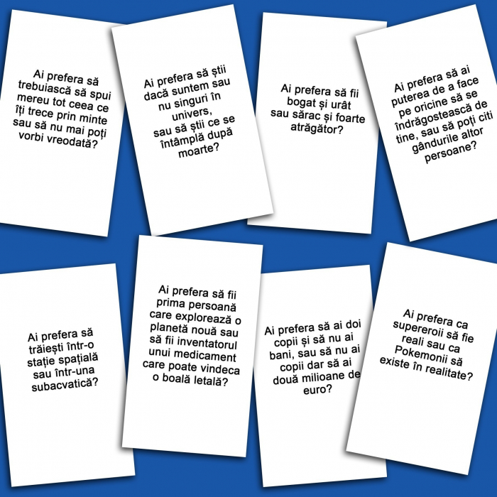 Joc de carti pentru petreceri - Ce ai prefera? Editia clasica, limba romana, 300 intrebari, pentru 2-20 jucatori [3]