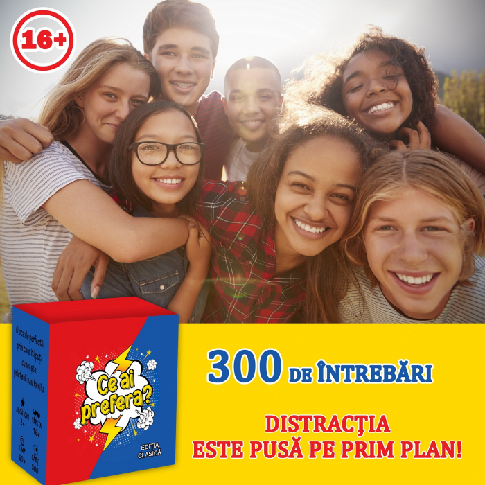 Joc de carti pentru petreceri - Ce ai prefera? Editia clasica, limba romana, 300 intrebari, pentru 2-20 jucatori [4]