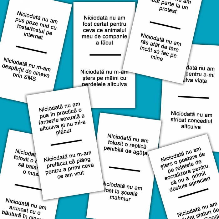 Joc de carti pentru petreceri - Never Have I Ever, 600 intrebari, limba romana, pentru 2-20 jucatori [2]
