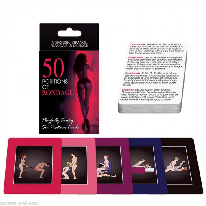 Joc erotic 50 positions of bondage [2]