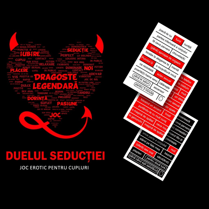 Joc erotic pentru cupluri, Dragoste Legendara - Duelul Seductiei, limba romana [5]