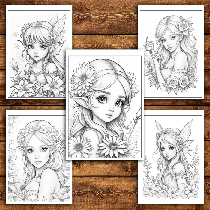 Martisor de colorat, 50 de ilustratii format A6 in cutie cu tematica de primavara, model: Zane de Primavara [4]