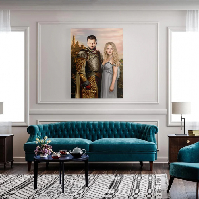 Portret personalizat - 2 persoane - Game of Thrones [3]