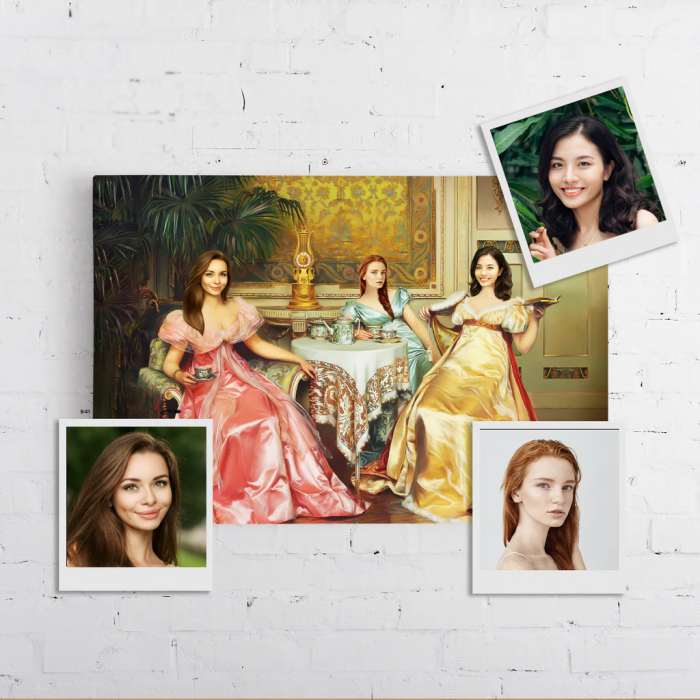 Portret personalizat - The Royal Tea Party [1]