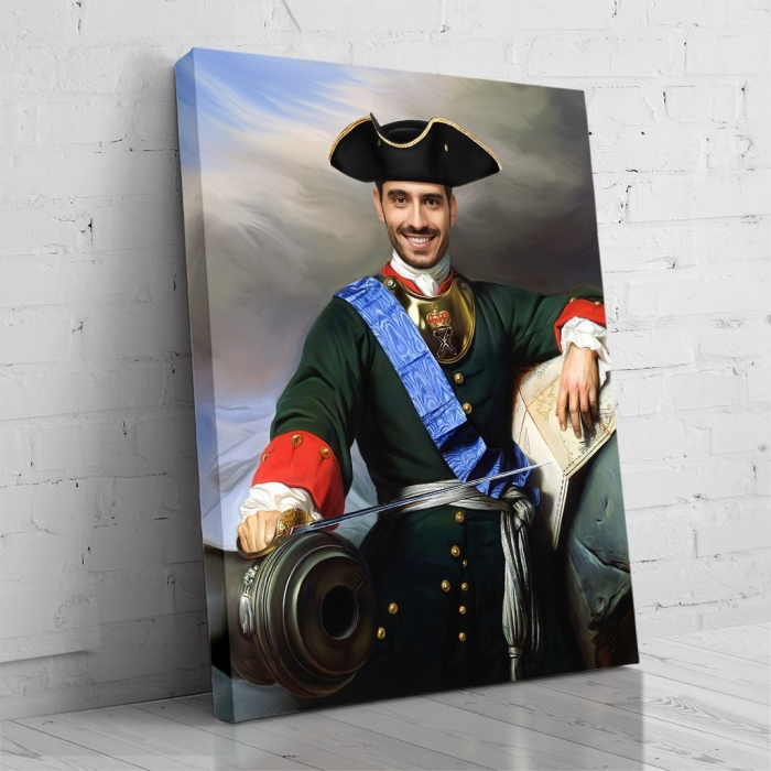 Portret personalizat - Cavaler cu tun [2]