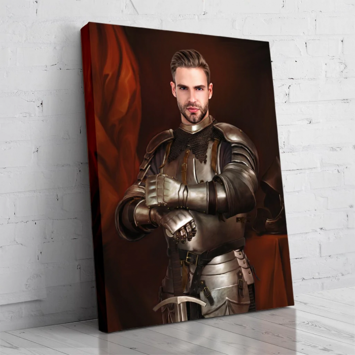 Portret personalizat - Cavaler in armura [2]