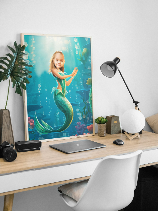 Portret personalizat - Mica Sirena [3]