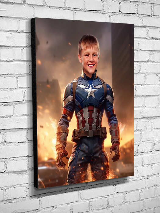 Portret personalizat - Captain America [2]