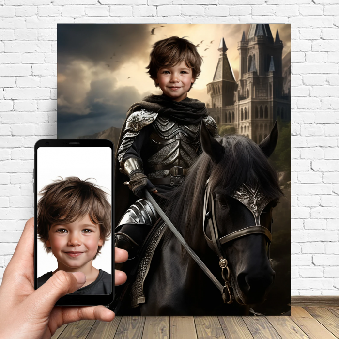 Portret personalizat - Micul Cavaler [1]