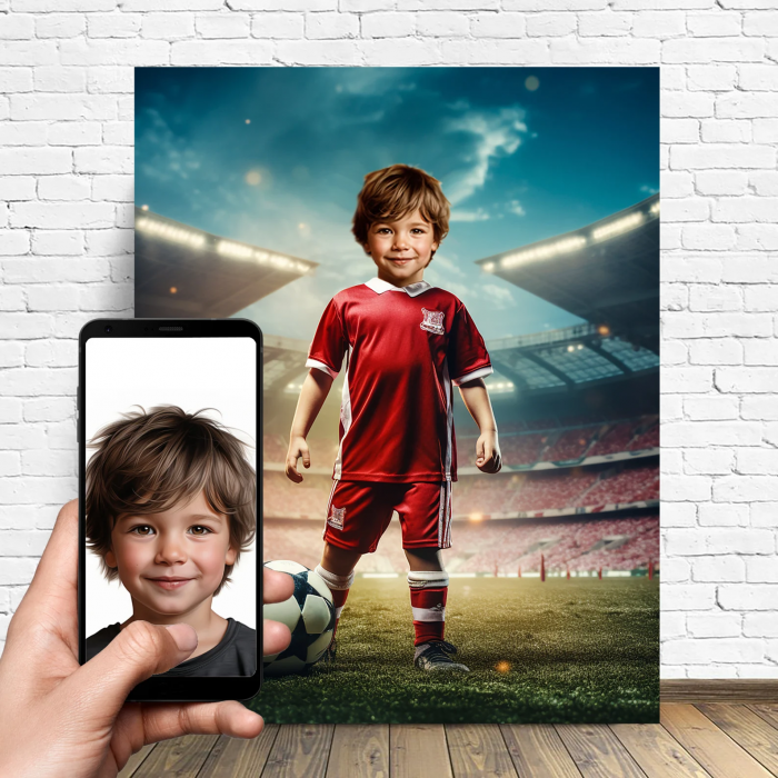 Portret personalizat - Micul Fotbalist [1]
