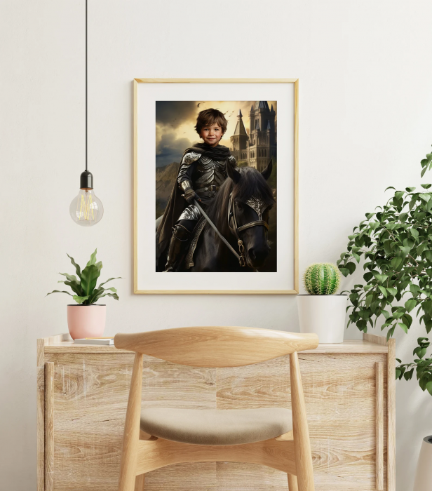 Portret personalizat - Micul Cavaler [3]