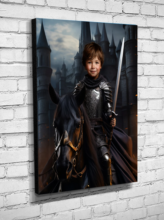 Portret personalizat - Micul Cavaler [2]