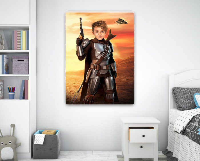 Portret personalizat - Micul Boba Fett [2]