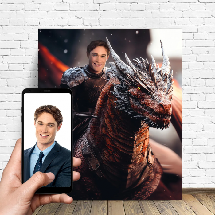 Portret personalizat - Dragon Rider 2 [1]