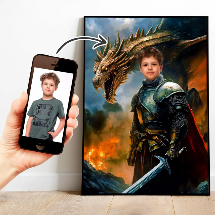 Portret personalizat - Regele Dragonilor [1]