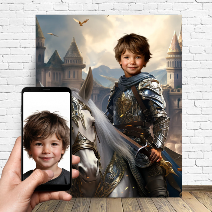 Portret personalizat - Micul Cavaler [1]