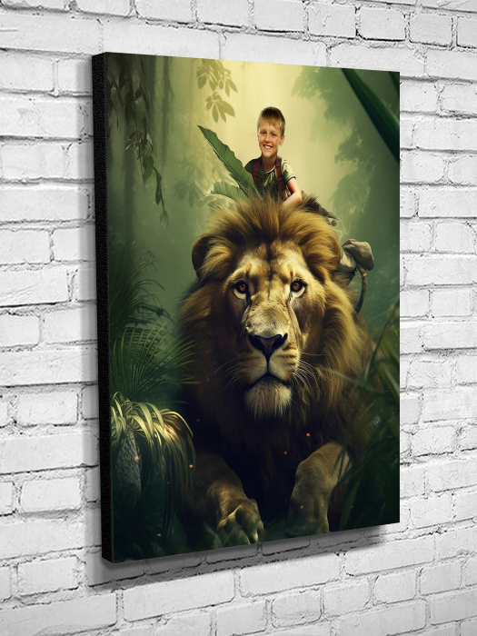Portret personalizat - Copilul Junglei [2]