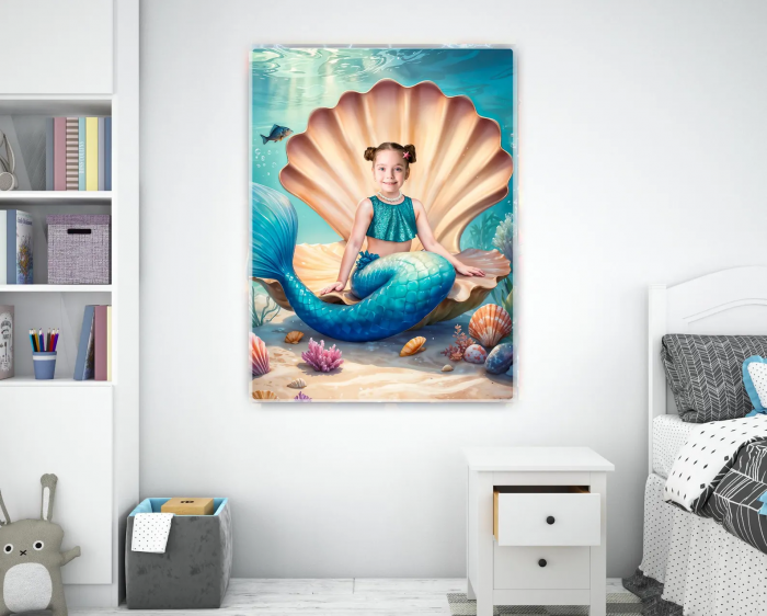 Portret personalizat - Mica Sirena [3]