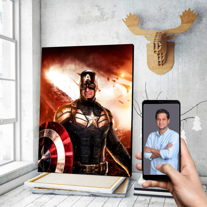 Portret personalizat - Captain America [2]