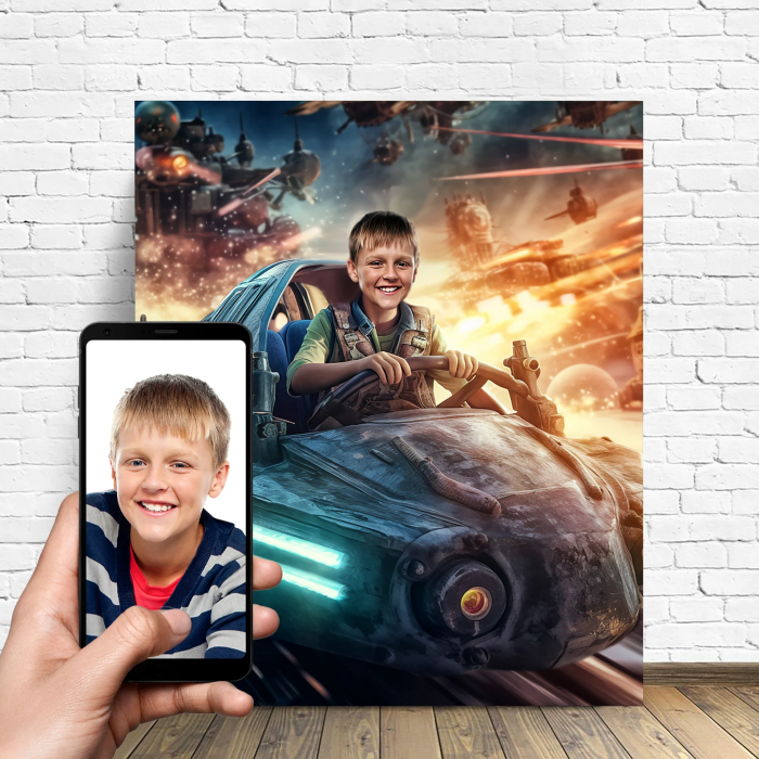 Portret personalizat - Baietelul din Viitor [1]