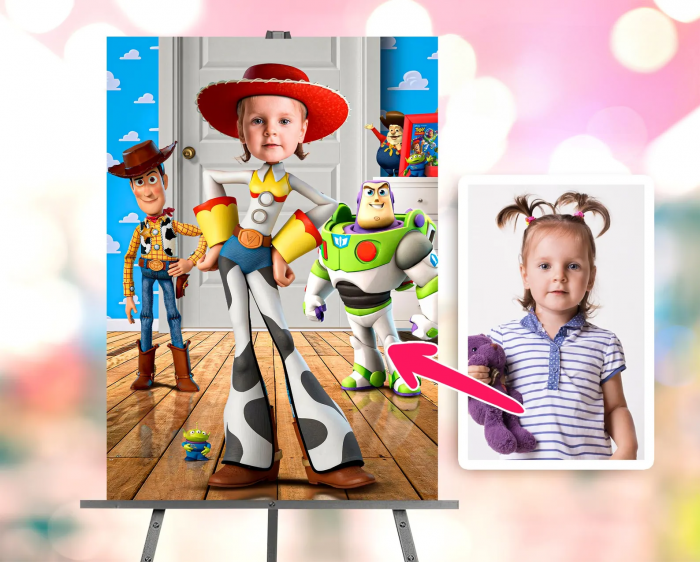 Portret personalizat - Jessie din Toy Story [1]