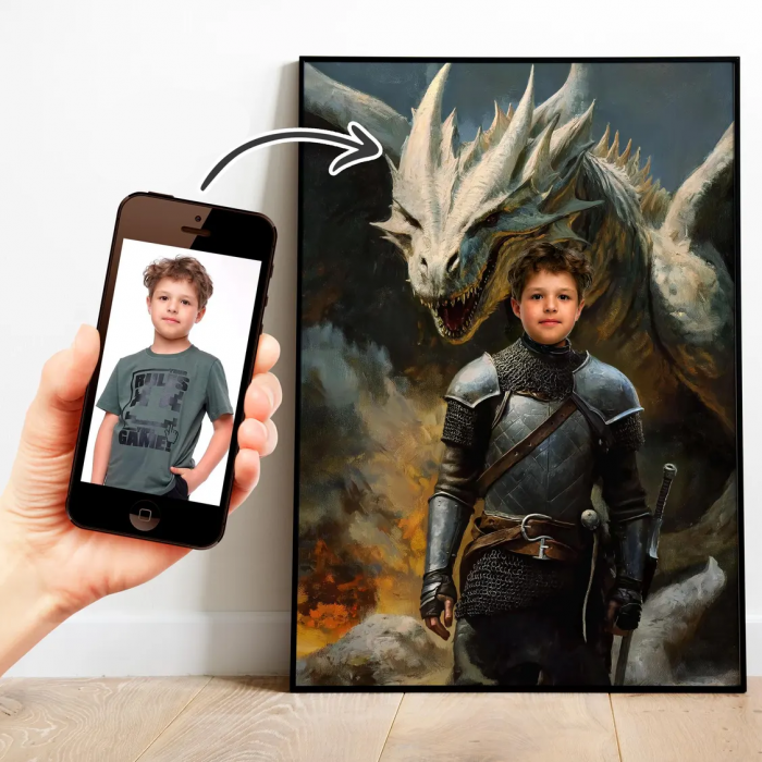 Portret personalizat - Regele Dragonilor [1]