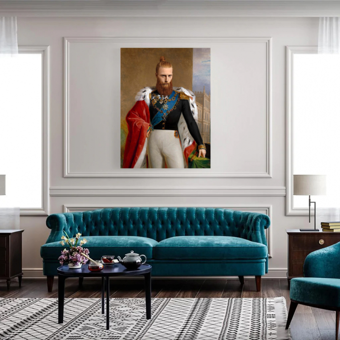 Portret personalizat - Rege Scandinav [3]