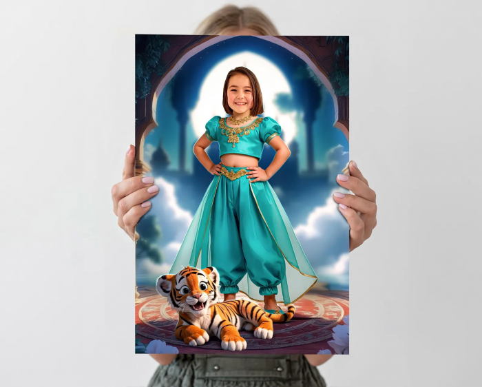 Portret personalizat - Printesa Jasmine [3]