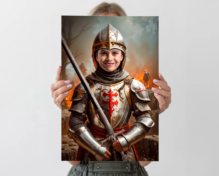 Portret personalizat - Micul Templier [2]