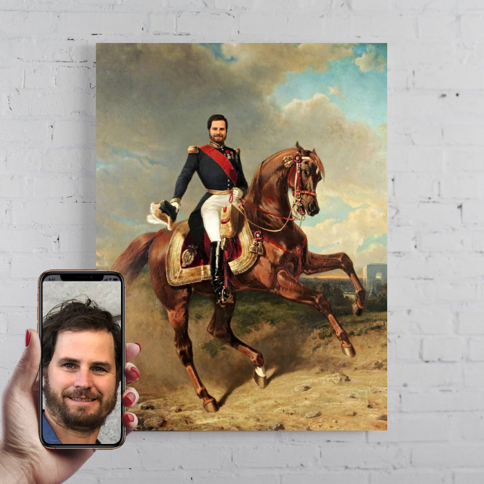 Portret personalizat - Print pe cal [1]