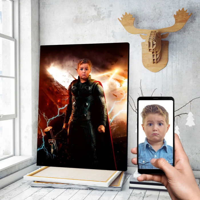 Portret personalizat - Micul Thor [1]