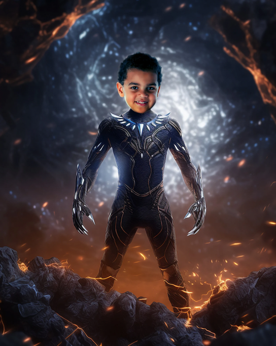 Portret personalizat - Black Panther [3]