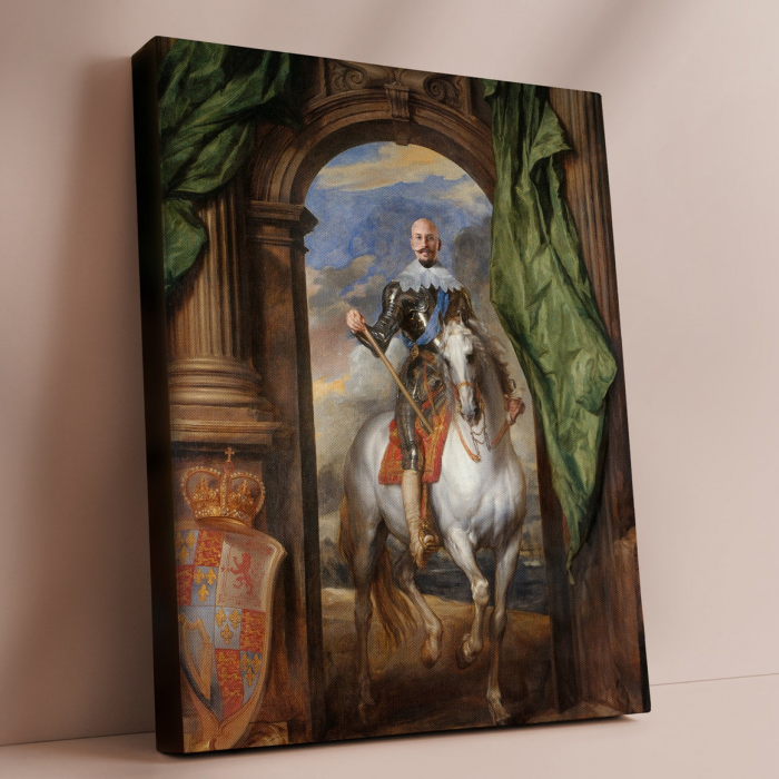 Portret personalizat - Print pe cal [3]