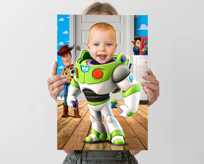 Portret personalizat - Buzz Lightyear din Toy Story [2]