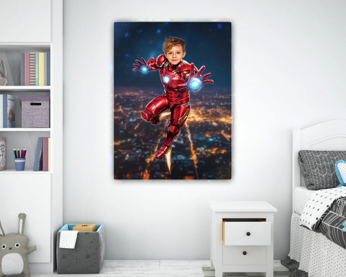 Portret personalizat - Micul Iron Man [2]