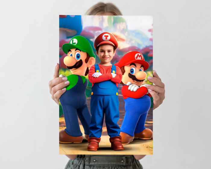 Portret personalizat - The Mario Brothers [3]