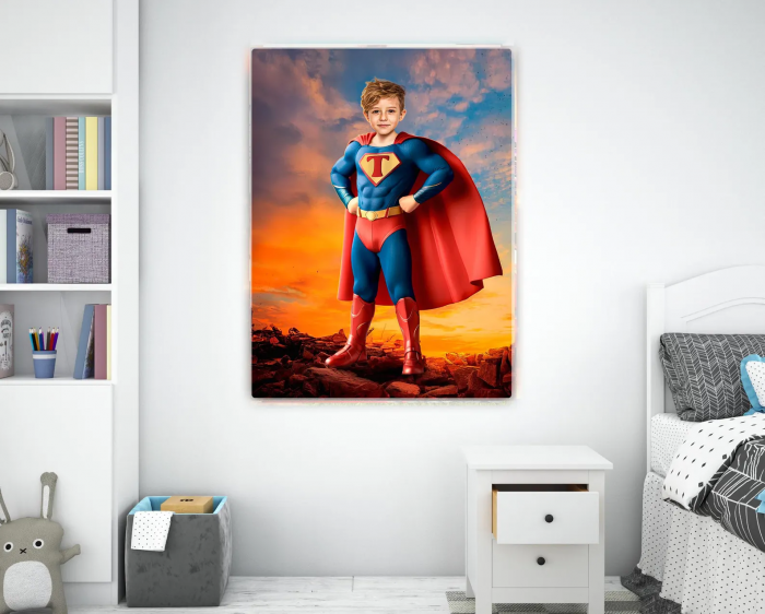 Portret personalizat - Micul Superman [2]