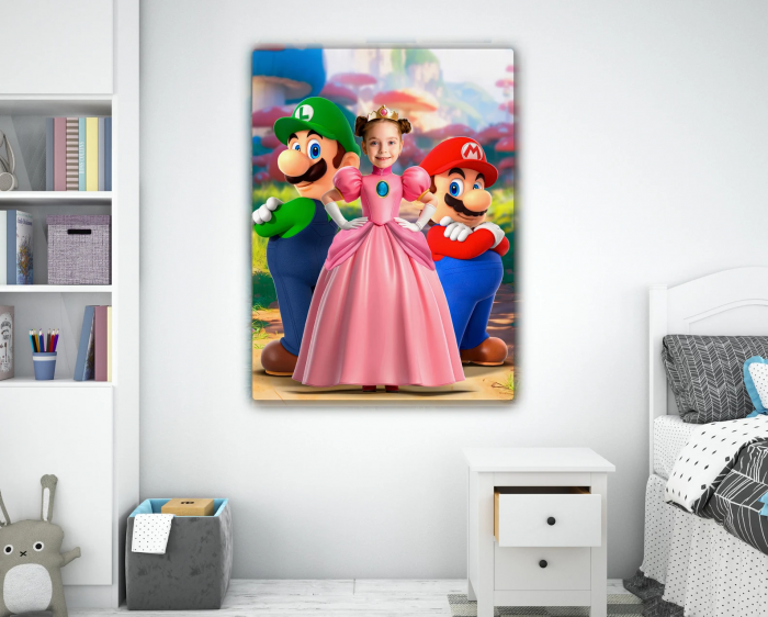 Portret personalizat - Printesa Peach [3]