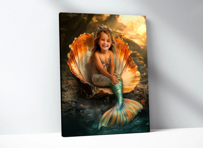 Portret personalizat - Mica Sirena [2]