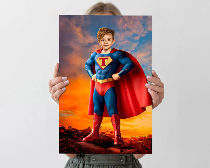 Portret personalizat - Micul Superman [3]