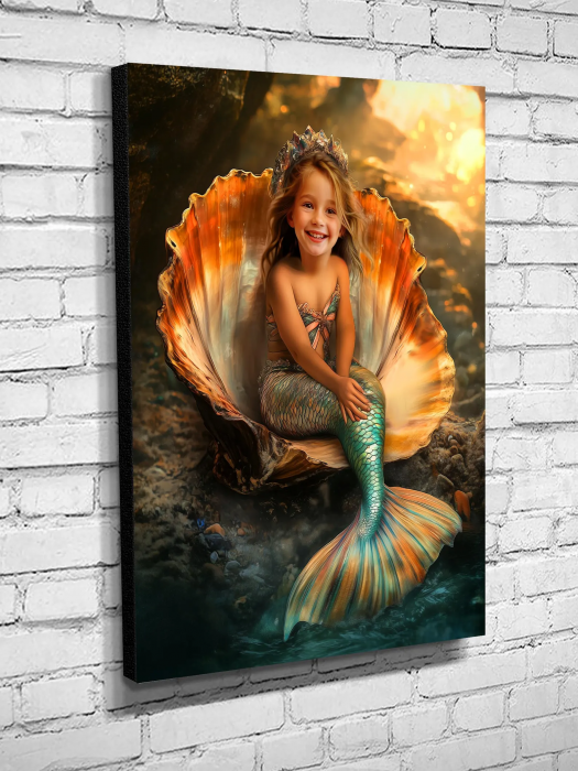 Portret personalizat - Mica Sirena [3]