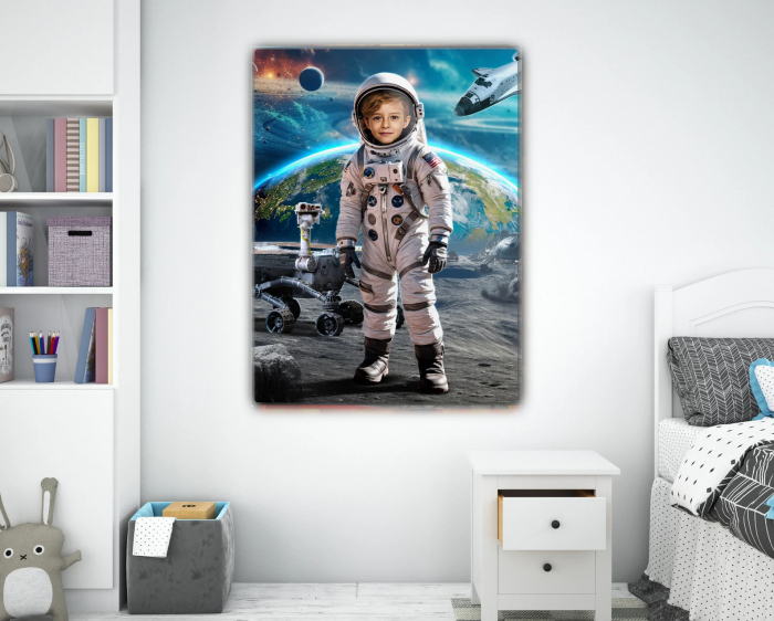 Portret personalizat - Micul Cosmonaut [3]