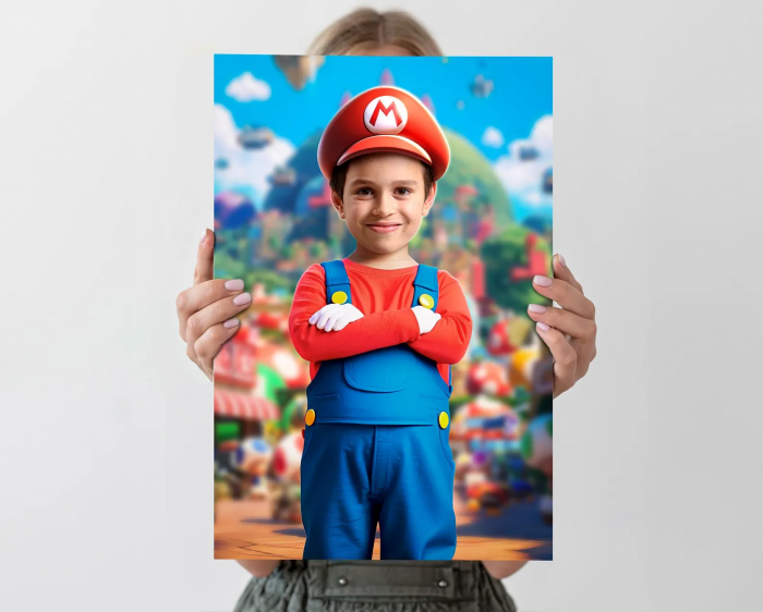 Portret personalizat - Mario [3]