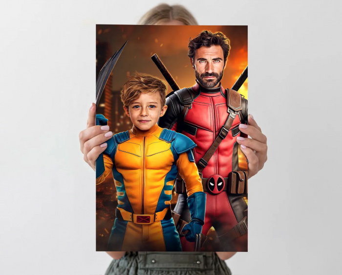 Portret personalizat - Wolverine si Deadpool [3]