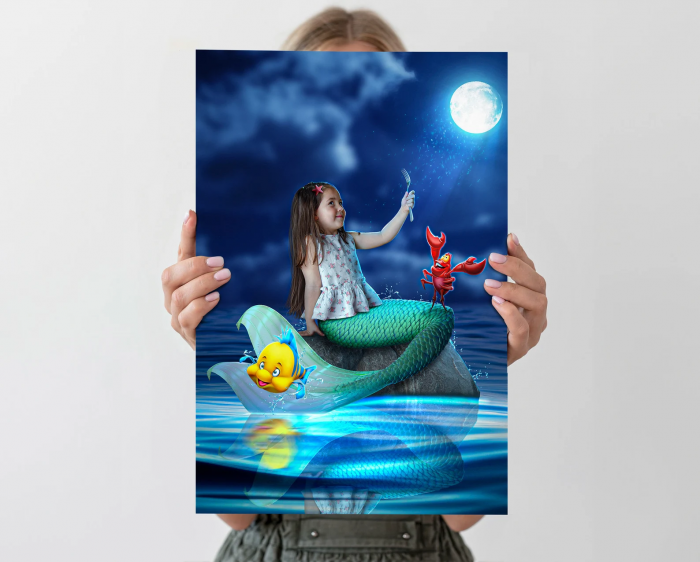 Portret personalizat - Mica Sirena [3]
