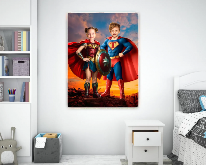 Portret personalizat - Copii Supereroi [3]