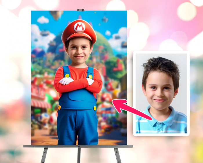 Portret personalizat - Mario [1]