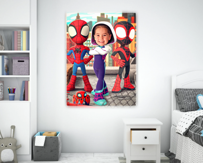 Portret personalizat - Spider Girl [4]